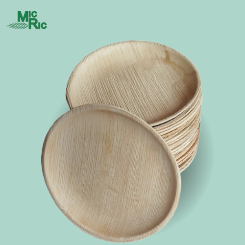 Palm leaf 6 Inch Round Plate (600 Pack) Buy By Box