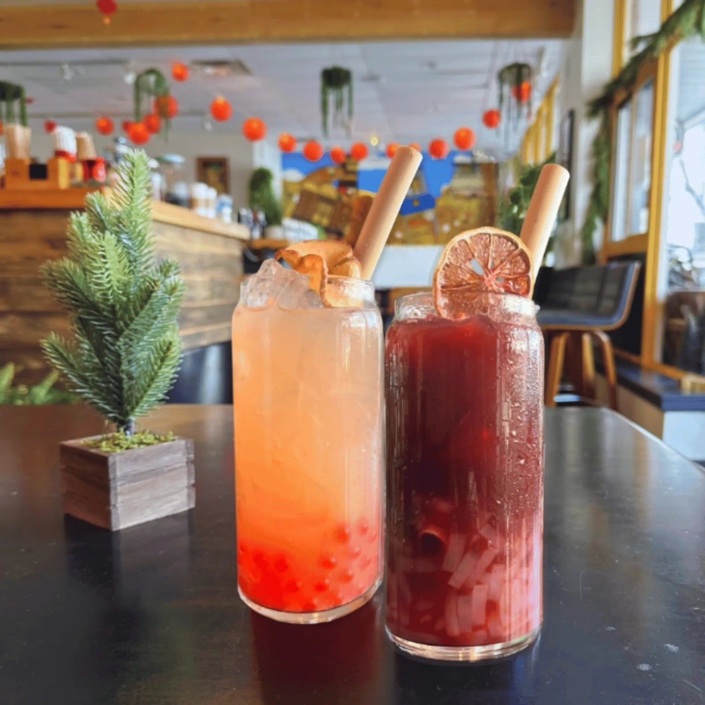 7.9" Wrapped Boba Reed Straws