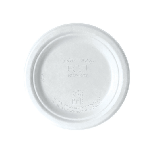 7in Circle Plates | Vanguard® Eco-Products (QTY:1000)