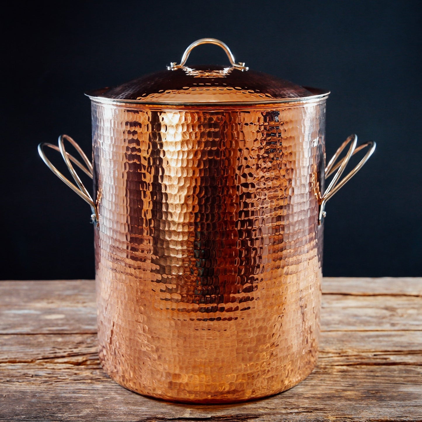 Big, Beautiful Copper Stock Pots