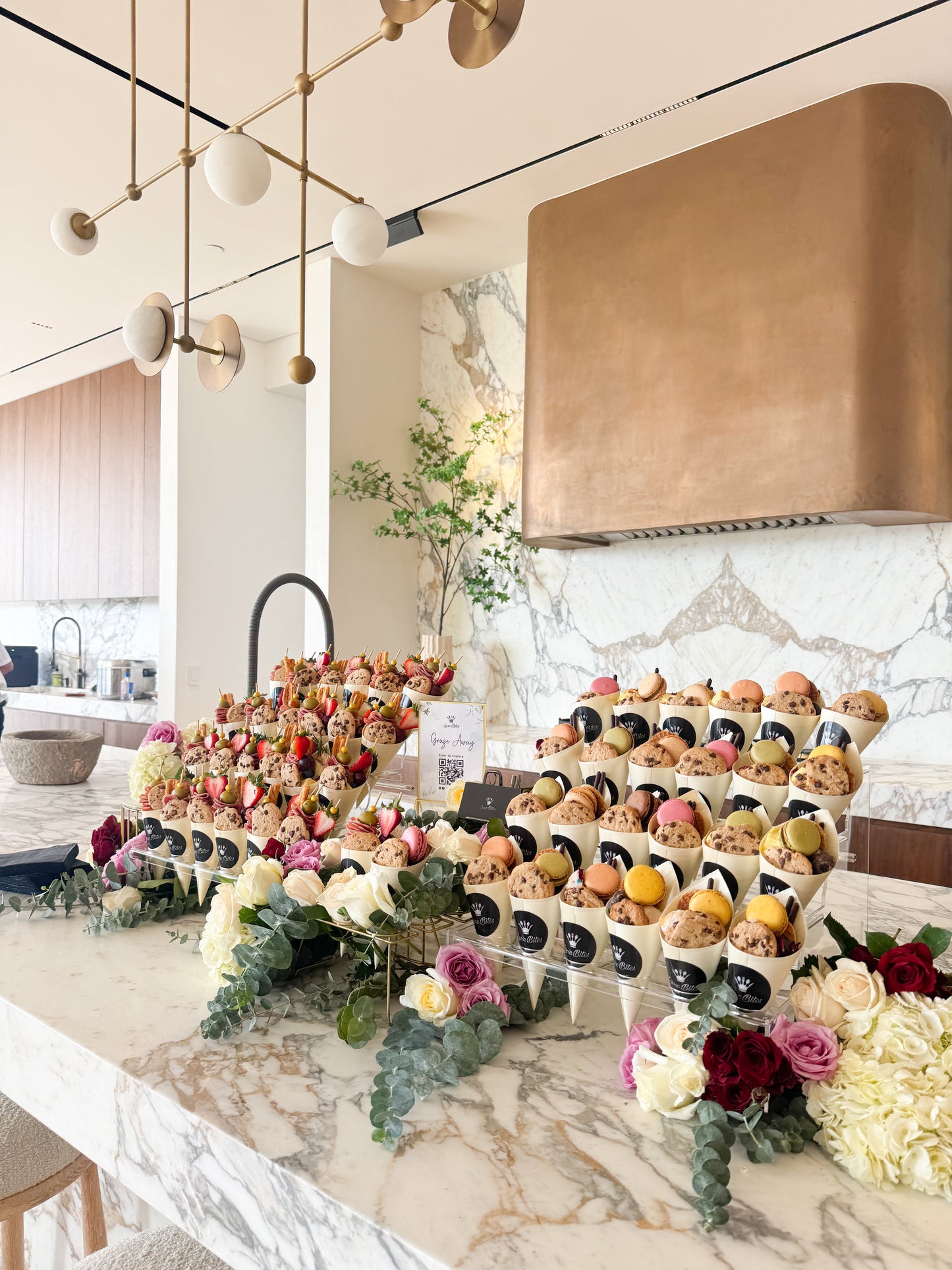 Elegant Dessert Cones for Events and Parties