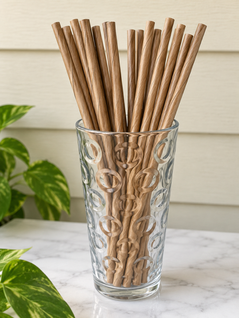 Coconut Leaf Straws – 100, 500, 1000 Packs