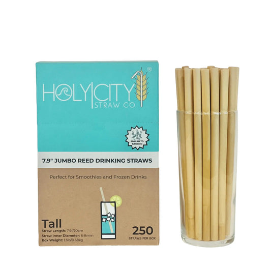 7.9" Jumbo Reed Straws