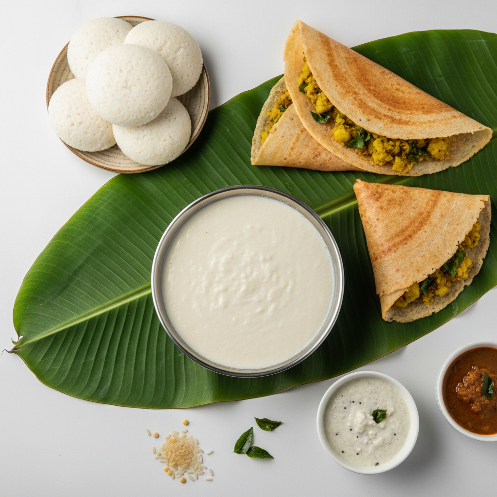 REPLACE DOSA WITH RESTAURANT STYLE DOSA