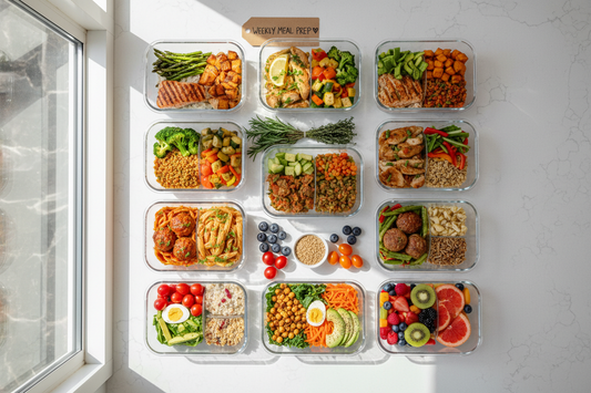 Meal Prep  Weekly customized healthy meal prep tailored to your dietary needs.